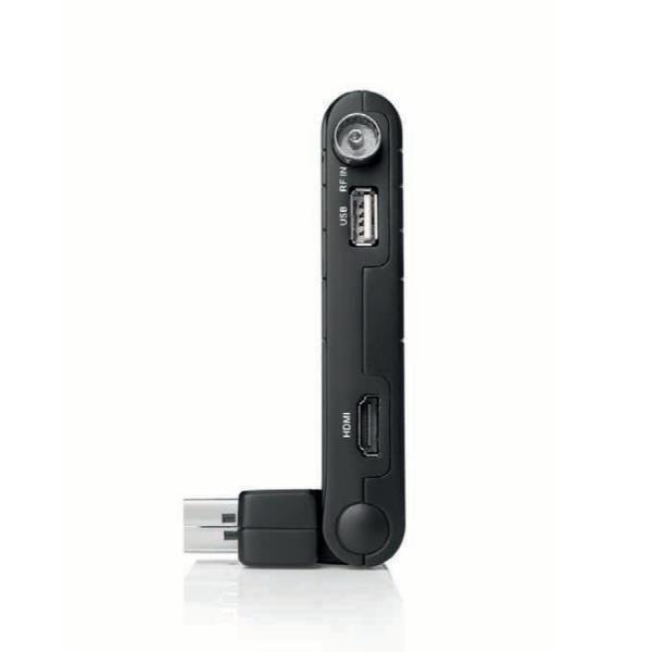 TELE System TS6005 STEALTH - Sintonizzatore digitale TV DVB / lettore digitale / registratore