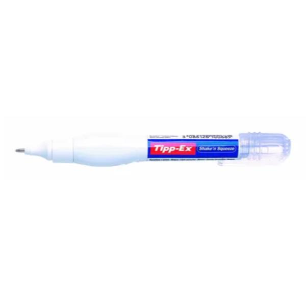 Correttori a penna Shake'n Squeeze - 8ml - punta in metallo - Tipp Ex - conf. 10 pezzi