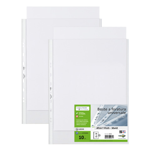 SEI ATLA T PLUS - Busta trasparente - per 300 x 420 mm - trasparente (pacchetto di 10)