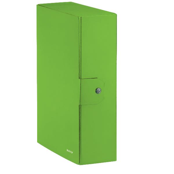 Leitz WOW - Cartella a scatola - larghezza dorsale 100 mm - per 250 x 350 mm - verde lime