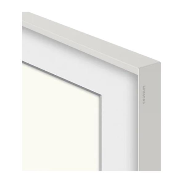 Samsung - Cornice decorativa per TV - 55" - bianco lucido - per Samsung QE55LS03AAU, QE55LS03AU, QN55LS03AAF