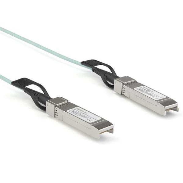 StarTech.com Cavo ottico attivo SFP+ compatibile con Dell EMC AOC-SFP-10G-3M - 3 m (AOCSFP10G3ME) - Cavo Ethernet 10GBase - SFP+ (P) serrato a SFP+ (P) serrato - 3 m - fibra ottica - Active Optical Cable (AOC)
