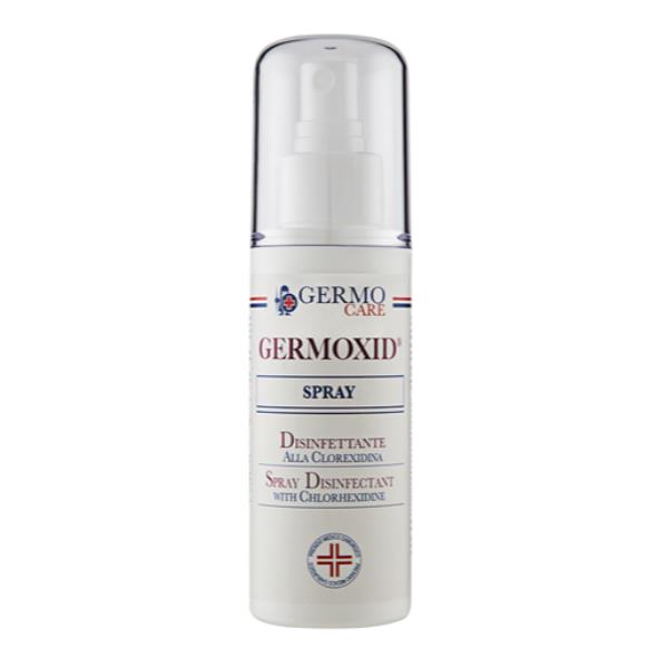 GERMO CARE GERMOXID - Igienizzante - liquido - bomboletta spray - 100 ml - antibatterico (pacchetto di 12)