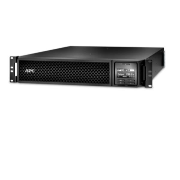 APC Smart-UPS SRT 1500VA RM - UPS (montabile in rack) - 230 V c.a. V - 1500 Watt - 1500 VA - Ethernet 10/100, USB, serial - connettori di uscita 6 - PFC (fattore di correzione alimentazione) - 2U - nero - con APC UPS Network Management Card AP9631