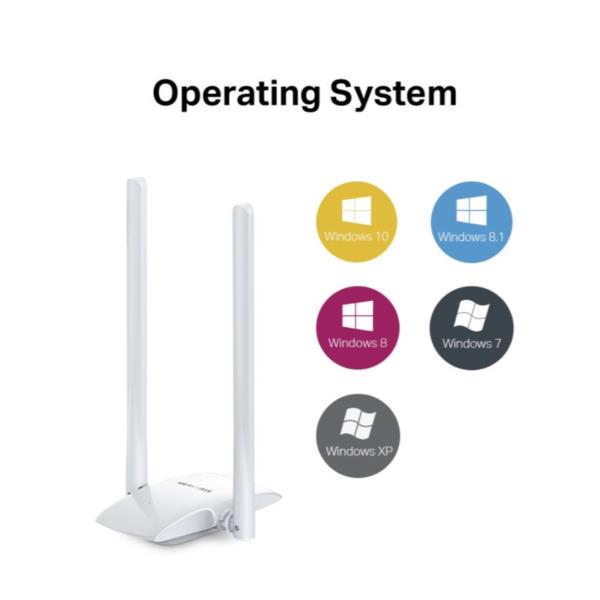 Mercusys MW300UH - Adattatore di rete - USB 2.0 - 802.11b/g/n