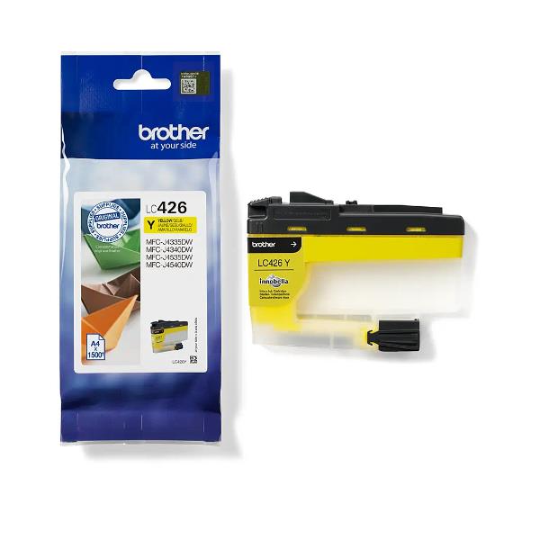 Brother LC426Y - Alta resa - giallo - originale - cartuccia d'inchiostro - per Brother MFC-J4335DWXL, MFC-J4340DW