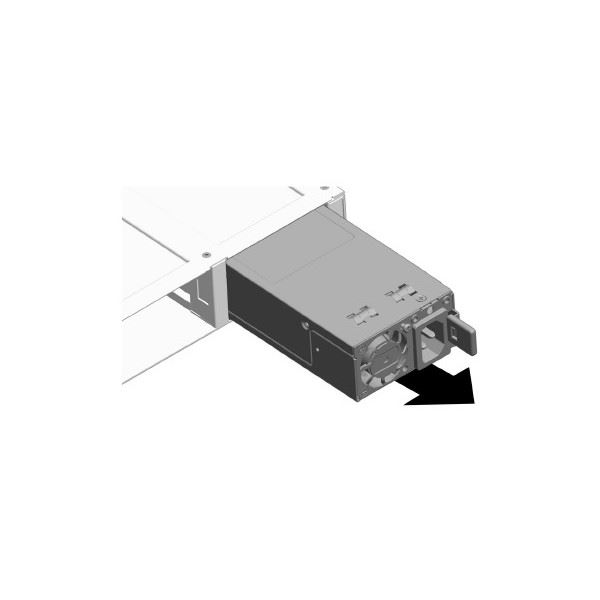 Alcatel-Lucent - Alimentatore - hot-plug / ridondante (modulo plug-in) - AC 90-136/180-264 V - 150 Watt - Europa - per OmniSwitch 6860E-P48, 6860E-U28
