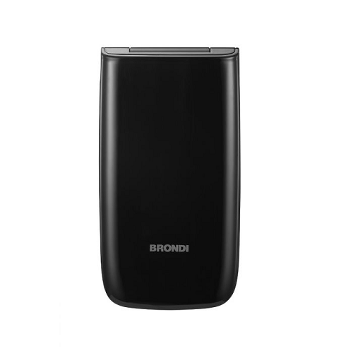 Brondi Magnum 4 - Telefono con funzionalità - dual SIM - RAM 32 MB / Internal Memory 32 MB - microSD slot - display LCD - 320 x 240 pixel - rear camera 1,3 MP - nero