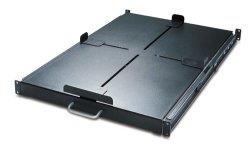 APC - Mensola rack - nero - 1U - per NetShelter EP; NetShelter ES; NetShelter SX; Netshelter VX; NetShelter WX