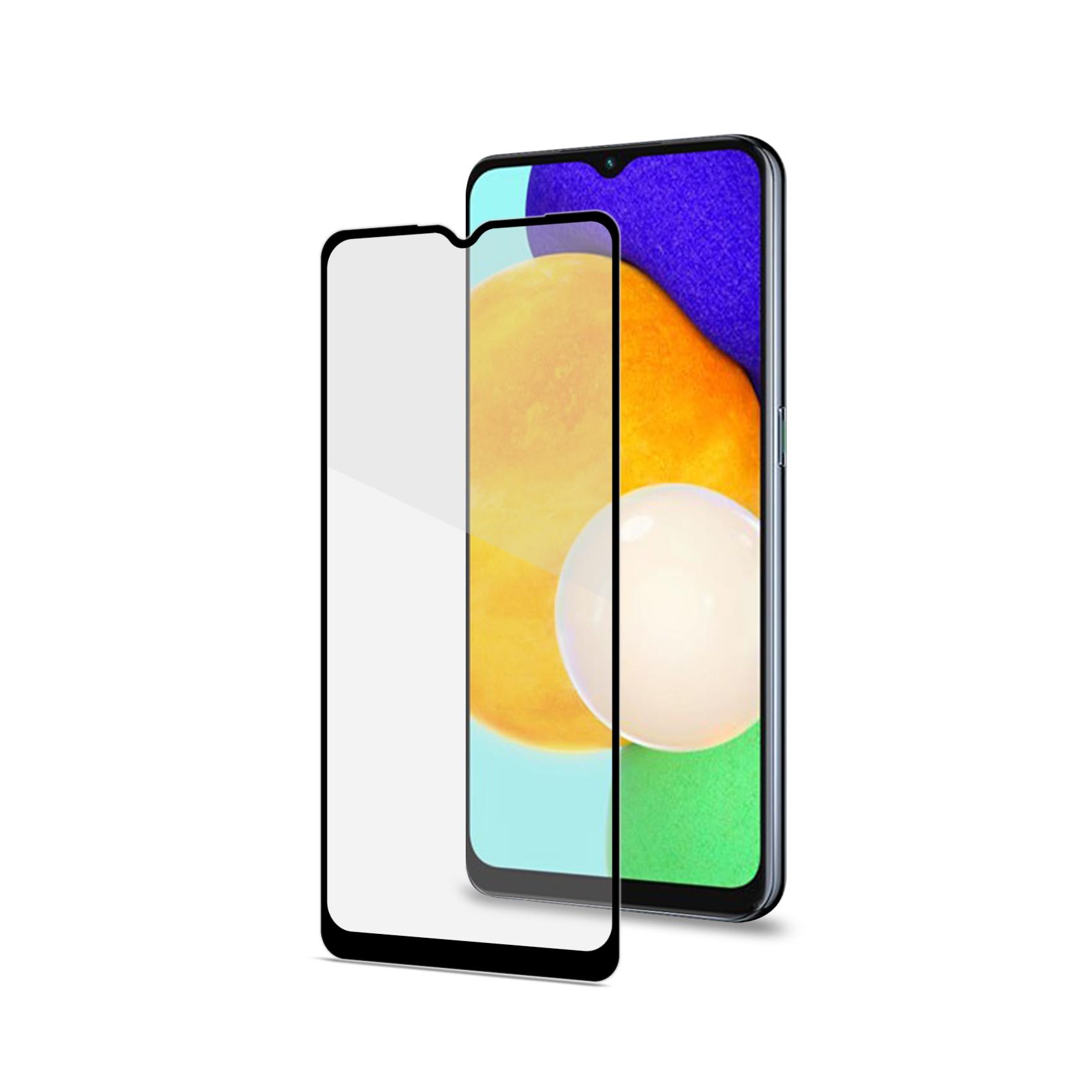 Celly - Protezione per schermo per telefono cellulare - vetro integrale - vetro - colore telaio nero - per Samsung Galaxy A13, A13 5G