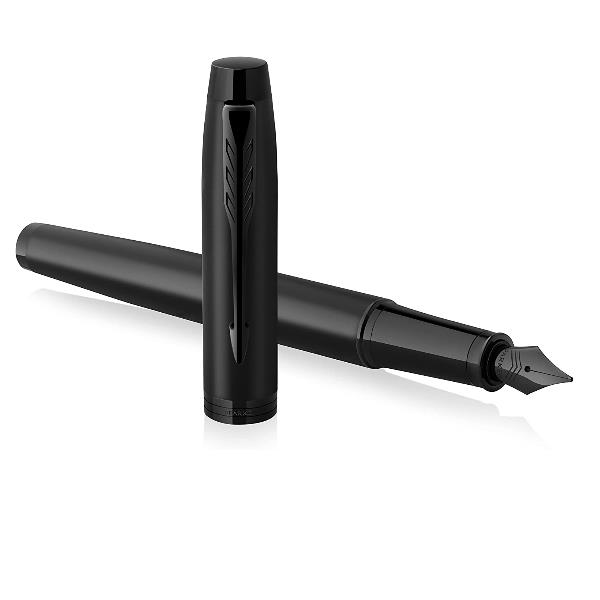 Parker IM Achromatic - Penna stilografica - blu - medio