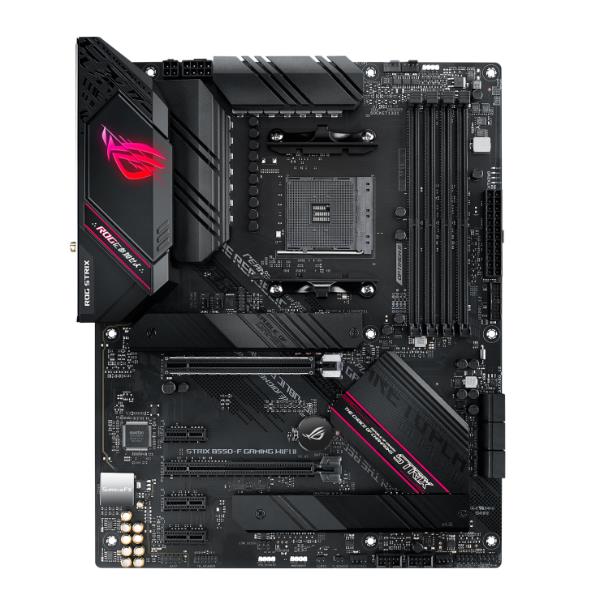 ASUS ROG STRIX B550-F GAMING WIFI II - Scheda madre - ATX - Socket AM4 - AMD B550 Chipset - USB-C Gen2, USB 3.2 Gen 1, USB 3.2 Gen 2 - 2.5 Gigabit LAN, Wi-Fi, Bluetooth - scheda grafica (richiesta CPU) - HD Audio (8 canali)