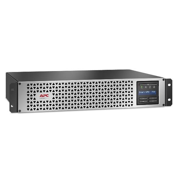 APC Smart-UPS Li-Ion 750VA Short Depth with SmartConnect - UPS (installabile in rack / esterno) - 230 V c.a. V - 600 Watt - 750 VA - RS-232, USB - connettori di uscita 6 - 2U - nero - per P/N: AR106V, AR4018SPX432, AR4024SP, AR4024SPX429, AR4024SPX431, AR4024SPX432