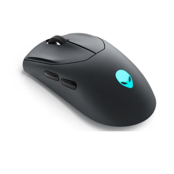 Alienware Tri-Mode Gaming Mouse AW720M - Mouse - ottica - 8 pulsanti - senza fili, cablato - USB, 2.4 GHz, Bluetooth 5.1 - Dark Side of the Moon - retail - scatola
