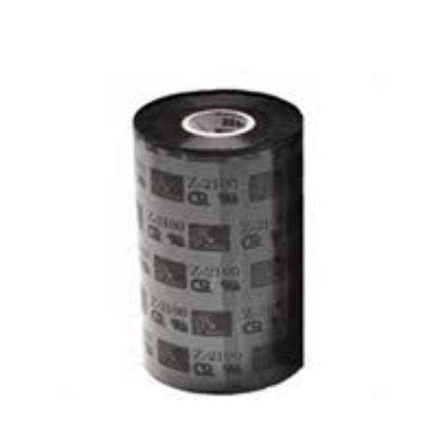 Zebra 2100 High Performance - Nero - 156 mm x 450 m - ricarica nastro inchiostrato per stampante (trasferimento termico) (pacchetto di 12) - per P 300, 400, 500, 600; S Series 105, 160; TLP 2742, 3742; Xi Series 140, 170, 220, 90, 96