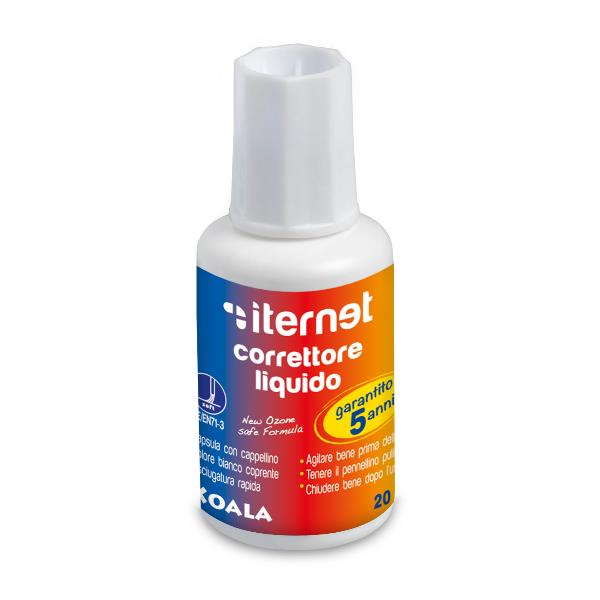 KOALA - Correttore liquido - 20 ml - bianco