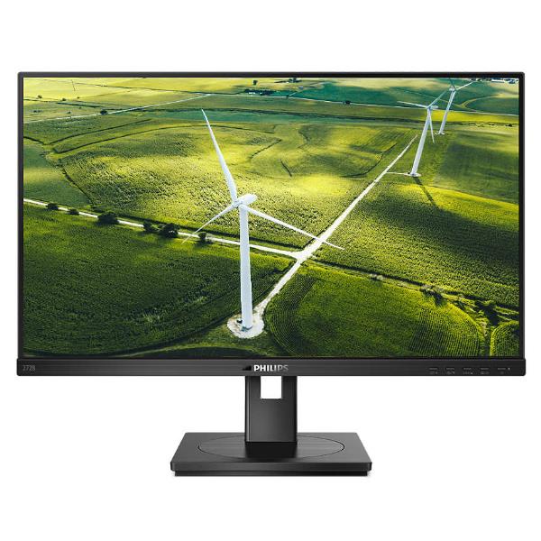 Philips B Line 272B1G - Monitor a LED - 27" - 1920 x 1080 Full HD (1080p) @ 75 Hz - IPS - 250 cd/m² - 1000:1 - 4 ms - HDMI, DVI-D, VGA, DisplayPort - altoparlanti - black texture