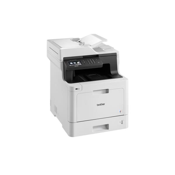 Brother DCP-L8410CDW - Stampante multifunzione - colore - laser - 215.9 x 355.6 mm (originale) - A4/Legal (supporti) - fino a 31 ppm (copia) - fino a 31 ppm (stampa) - 300 fogli - USB 2.0, Gigabit LAN, Wi-Fi(n), host USB
