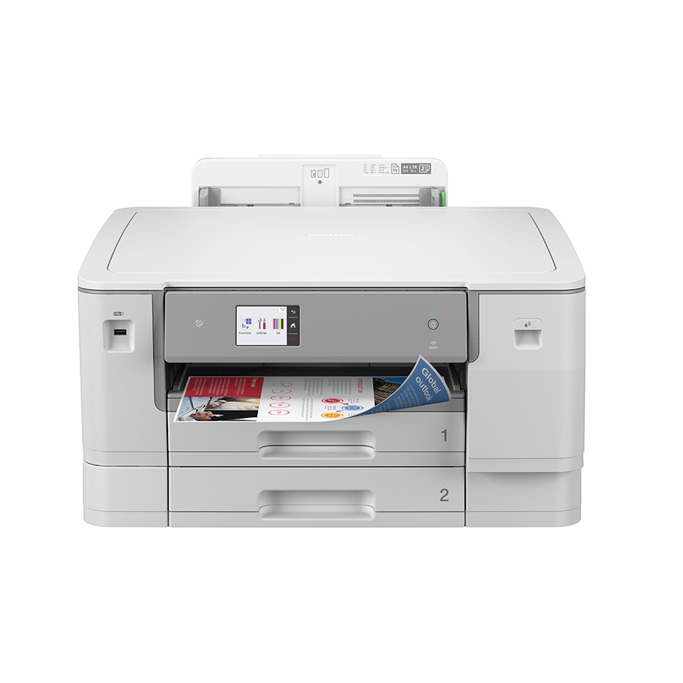Brother HL-J6010DW - Stampante - colore - Duplex - ink-jet - A3/Ledger - 1200 x 4800 dpi - fino a 30 ppm (mono) / fino a 30 ppm (colore) - capacità 600 fogli - USB 2.0, LAN, Wi-Fi(n), NFC, host USB 2.0