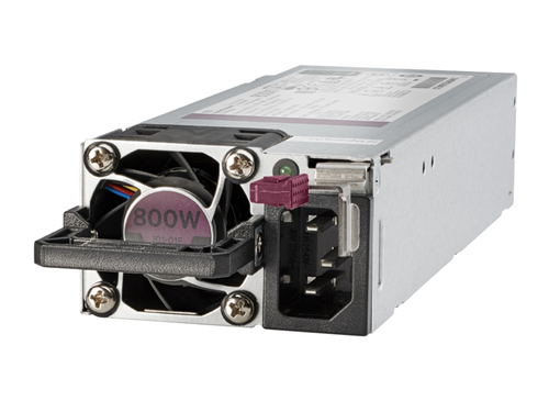 HPE - Alimentatore - hot-plug / ridondante (modulo plug-in) - Flex Slot - 80 PLUS Titanium - 200-240 V c.a. V - 800 Watt - 860 VA