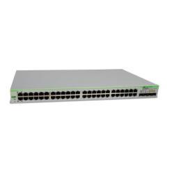 Allied Telesis AT GS950/48 WebSmart Switch - Switch - gestito - 48 x 10/100/1000 + 4 x SFP condiviso - desktop