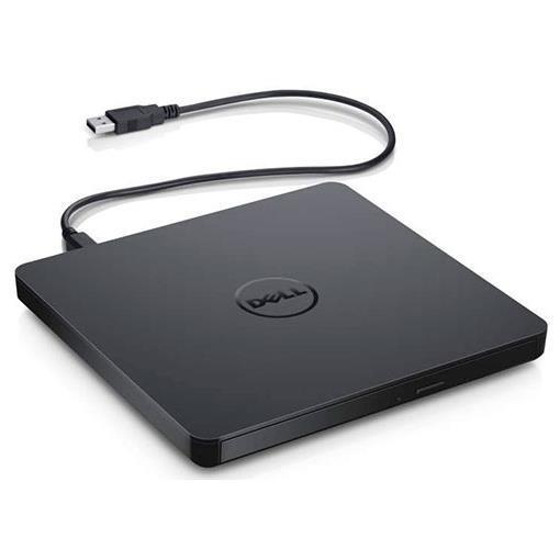 Dell Slim DW316 - Unità disco - DVD±RW (±R DL) / DVD-RAM - 8x/8x/5x - USB 2.0 - esterno - per Dell 75XX, 77XX; Inspiron 34XX; Latitude 5421, 55XX; OptiPlex 30XX; Vostro 15 35XX, 5625
