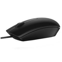Dell MS116 - Mouse - ottica - 2 pulsanti - cablato - USB - nero - per Latitude 33XX, 34XX, 35XX, 53XX, 55XX, 72XX 2-in-1, 73XX, 9410; Vostro 15 35XX