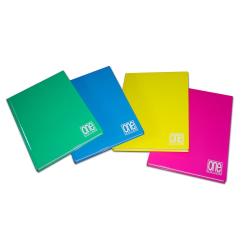 Blasetti One Color - Taccuino - A5 - 72 fogli / 144 pagine - quadretti - disponibile in colori assortiti