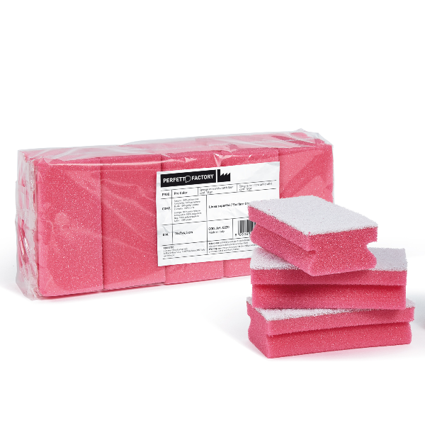 Perfetto Factory Pro Color - Spugna - rosso - pacco da 10