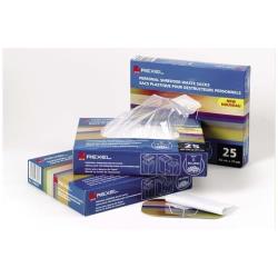 Rexel Shredder Waste Sack - Sacchetto rifiuti (pacchetto di 100)