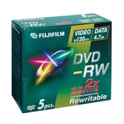 FUJIFILM - DVD-RW - 4.7 GB 2x - astuccio