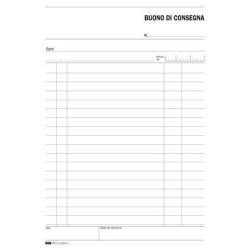 Edipro - Blocco ordine di consegna - 50 fogli - 148 x 220 mm - orizzontale - duplicato - senza carbonio