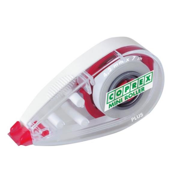 Correttore a nastro Mini Roller Coprex - 4,2mm x 7mt - chiusura salva nastro - Lebez