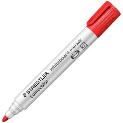 Pennarelli Lumocolor whiteboard 351 - punta tonda - tratto 2 mm - rosso - Staedtler