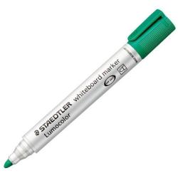 Pennarelli Lumocolor whiteboard 351 - punta tonda - tratto 2 mm - verde - Staedtler