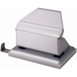 Perforatore 888 - max 10 fogli - 2 fori - passo 8 cm - alluminio - Zenith