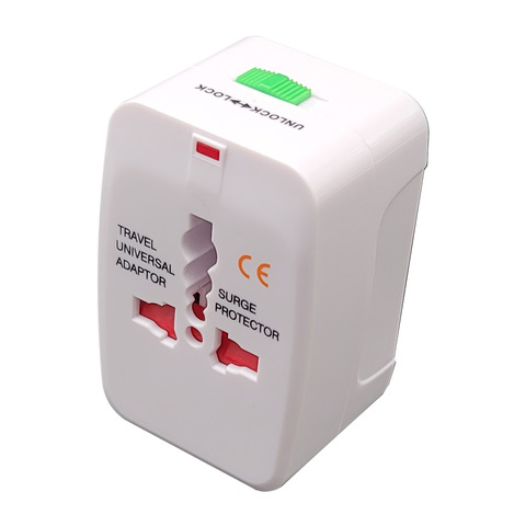 Adattatore da viaggio universale - bianco - MKC Melchioni