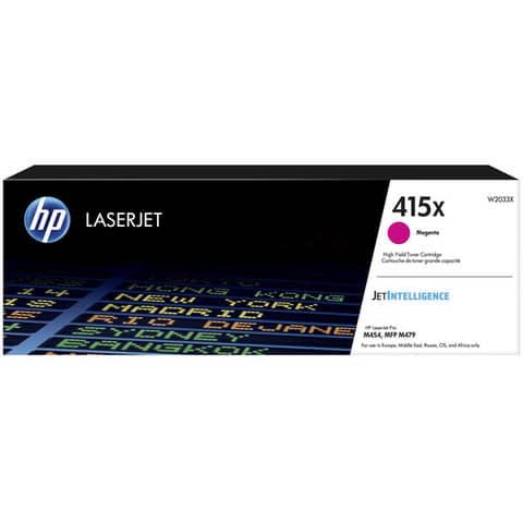 Hp - Toner originale - 415X - Magenta - W2033X - 6.000 pag