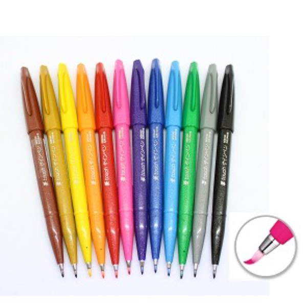 Pennarello Brush Sign Pen - nero - Pentel