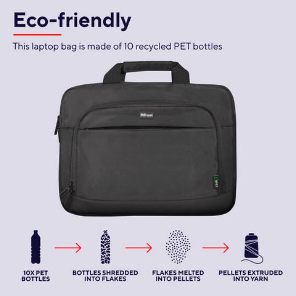 Borsa per notebook 14'' Sidney - ecocompatibile - Trust