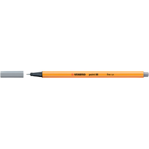 Fineliner Point 88 - tratto 0,4 mm - grigio medio 95 - Stabilo