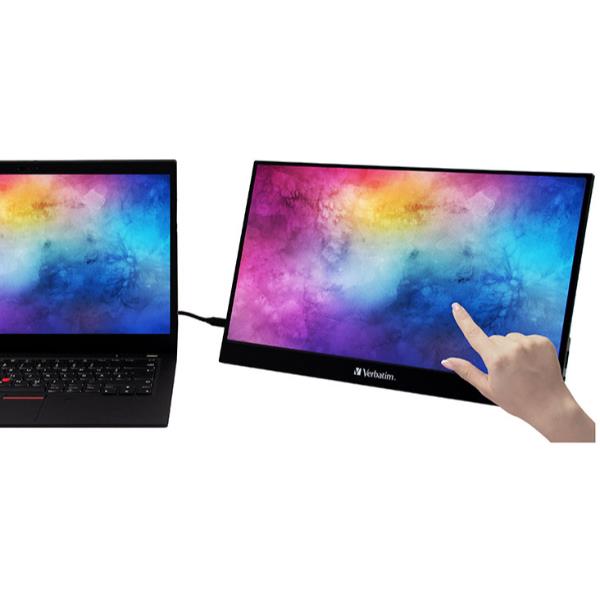 Verbatim - Monitor Portatile 17" - touchscreen Full HD - 1080p