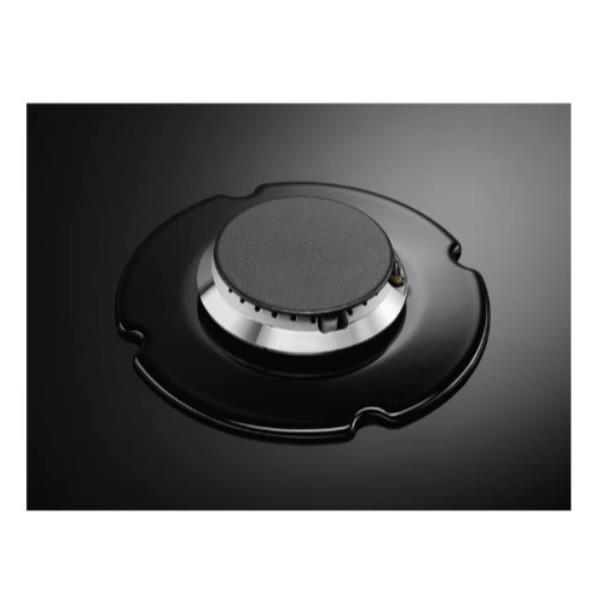 Electrolux Serie 600 EGG64272K - Piano cottura a gas - 4 piastre - Nicchia - larghezza: 56 cm - prof. 48 cm - nero