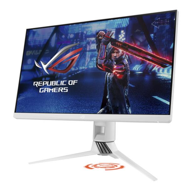 ASUS ROG Strix XG27AQ - Monitor a LED - gaming - 27" - 2560 x 1440 WQHD @ 170 Hz - Fast IPS - 400 cd/m² - 1000:1 - 1 ms - 2xHDMI, DisplayPort - altoparlanti - bianco