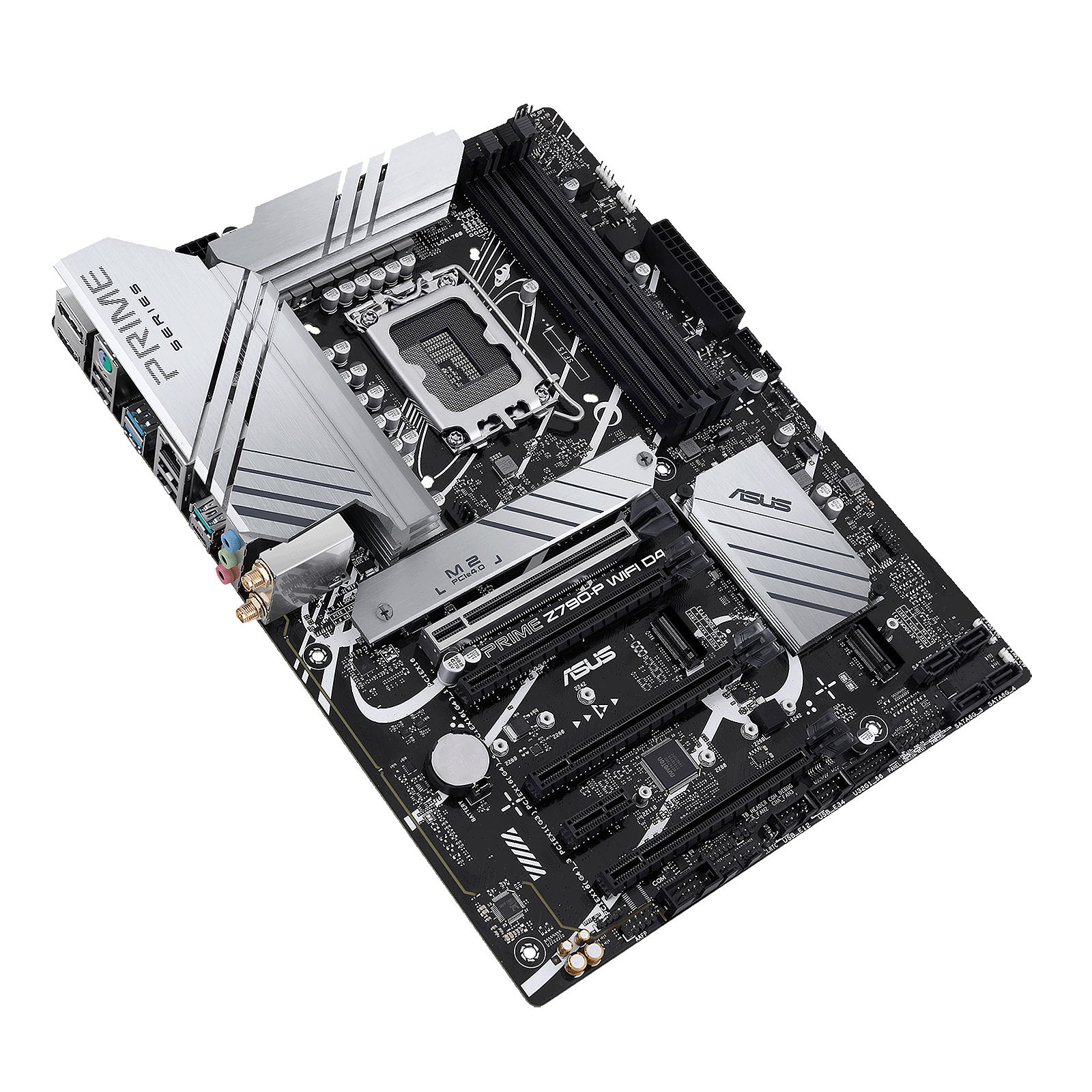 ASUS Prime Z790-P WIFI - Scheda madre - ATX - zoccolo LGA1700 - Z790 Chipset - USB-C Gen2, USB 3.2 Gen 1, USB 3.2 Gen 2, USB-C 3.2 Gen 2x2 - 2.5 Gigabit LAN, Wi-Fi 6, Bluetooth - scheda grafica (richiesta CPU) - HD Audio (8 canali)