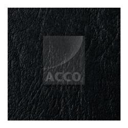 Copertine Leathergrain - A3 - 250 gr - nero goffrato - GBC - scatola 100 pezzi