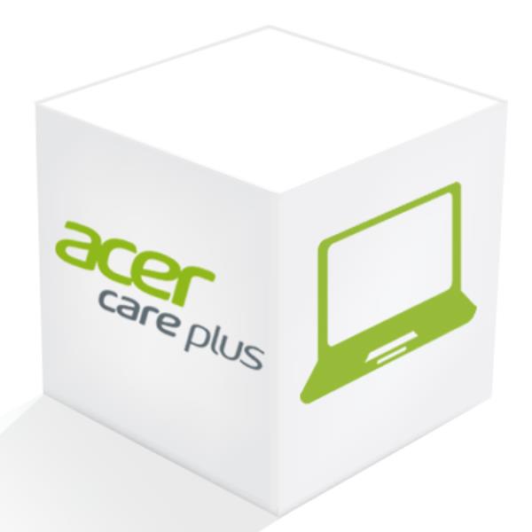 Acer Care Plus Carry-in Virtual Booklet - Contratto di assistenza esteso - parti e manodopera - 4 anni - ritiro e riconsegna - da acquistare entro 365 giorni dall'acquisto del prodotto - per Extensa 15; TravelMate P2; P4; P6; TravelMate Spin B1; B3; P4; TravelMate X3; X5