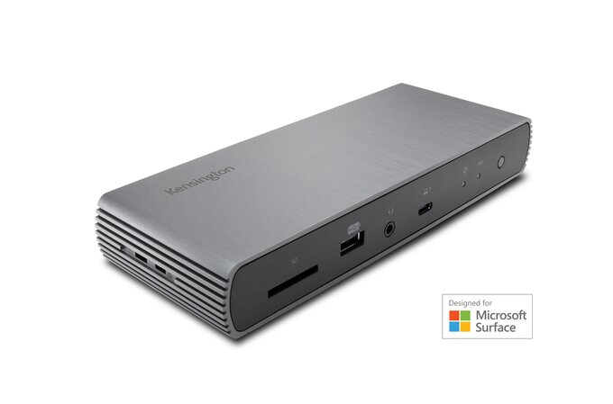 Kensington SD5750T - Docking station - Thunderbolt 4 - 3 x Thunderbolt - GigE - 180 Watt - per Microsoft Surface Laptop Studio, Pro 8