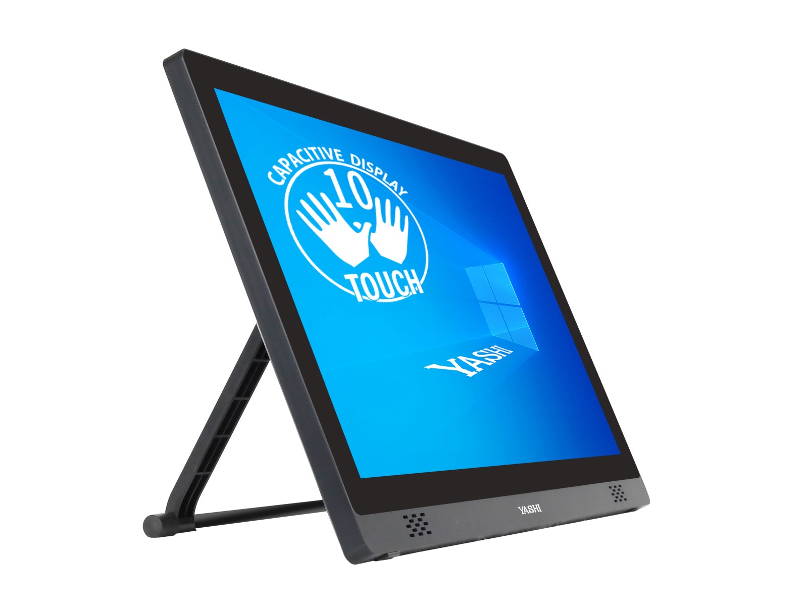 Yashi Touch YZ2209 - Monitor a LED - 21.5" - touchscreen - 1920 x 1080 Full HD (1080p) @ 60 Hz - IPS - 250 cd/m² - 5 ms - HDMI, VGA - altoparlanti