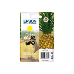 Epson 604XL Singlepack - 4 ml - XL - giallo - originale - blister con radiofrequenza / allarme acustico - cartuccia d'inchiostro - per Expression Home XP-2200, 2205, 3200, 3205, 4200, 4205; WorkForce WF-2910, 2930, 2935, 2950